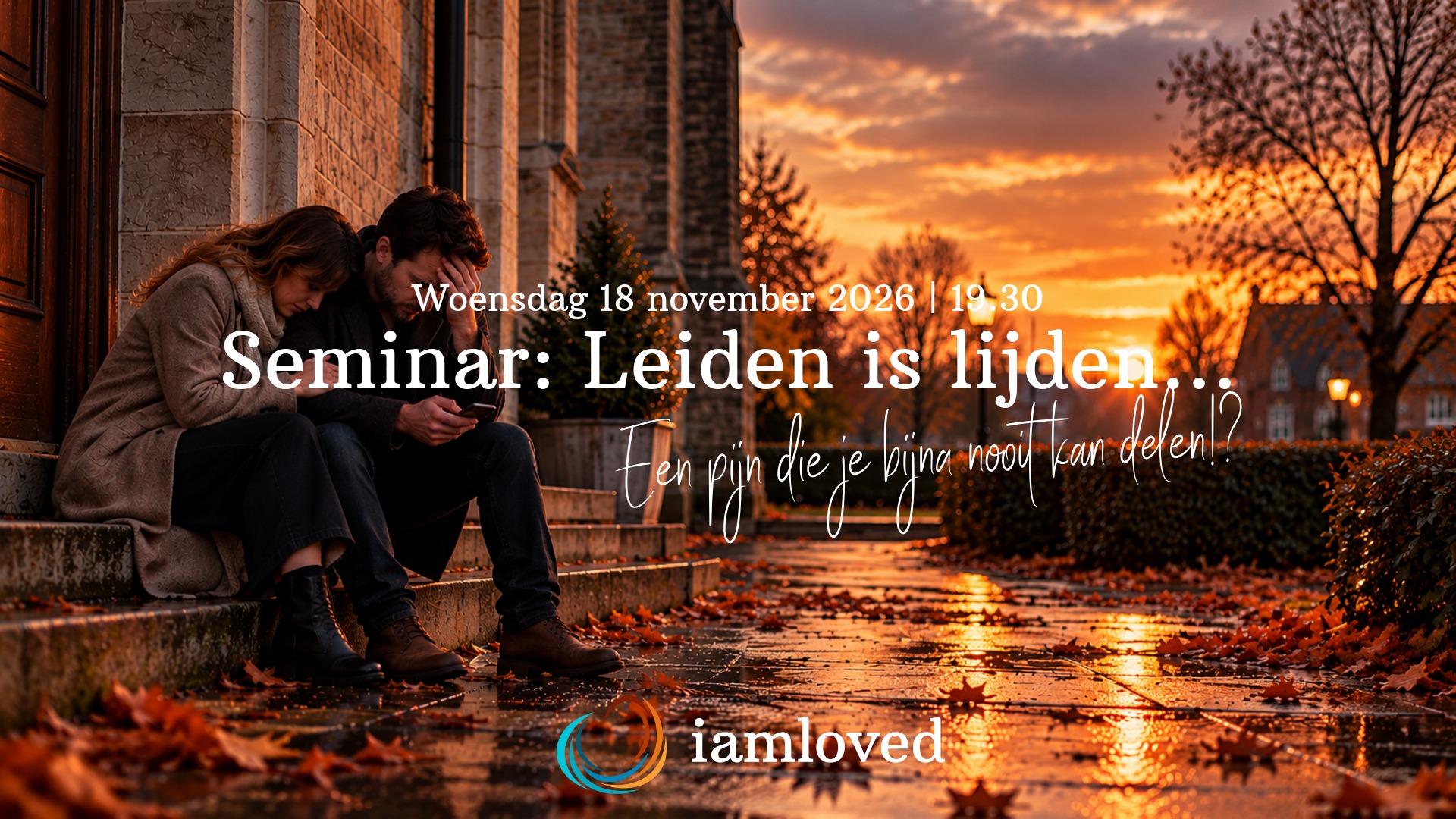Seminar Leiden is lijden, een pijn die je bijna nooit kan delen, woensdag 18 november 2026