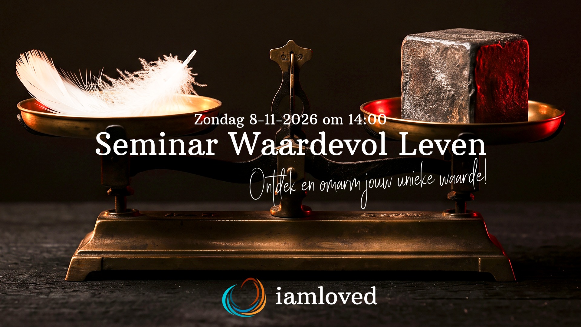 Sunday Seminar Waardevol leven op zondag 8 november 2026 in Hendrik-Ido-Ambacht