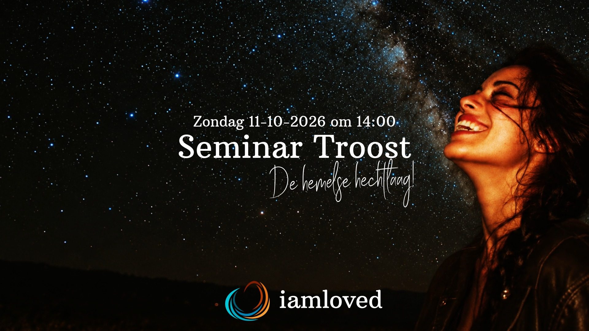 Sunday Seminar Troost, zondag 11 oktober 2026, I AM Loved